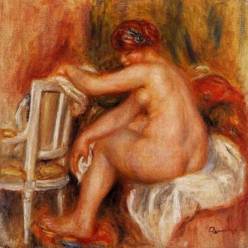 皮埃爾 奧古斯特 雷諾阿 Seated Nude 皮埃爾 奧古斯特 雷諾阿 Seated Nude